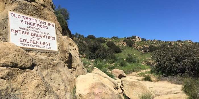 Santa Susana Historic Park, Andora Trail.