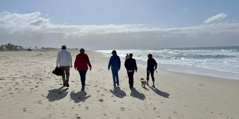 Marche à la Plage