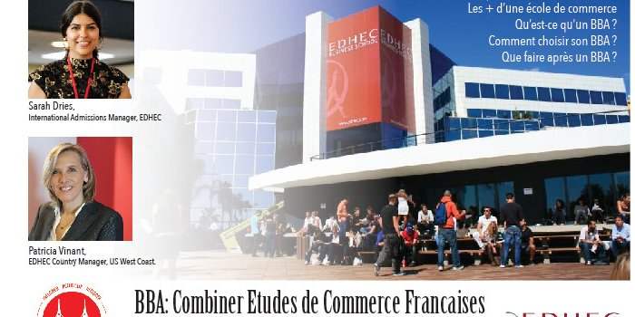 Webinaire : Combiner écoles de commerce françaises et études américaines ?