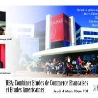 BBA : combiner études de commerce françaises et études américaines