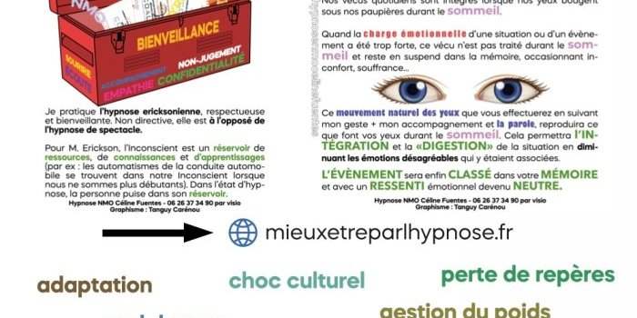 GESTION DU STRESS, SURVOL DE L'HYPNOSE ET DE LA NMO (Neurothérapie par Mouvements Oculaires) 