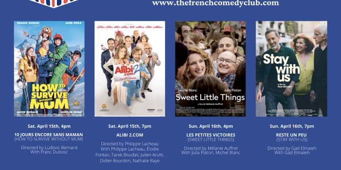 Cinéma : Comédies Françaises à l'affiche !