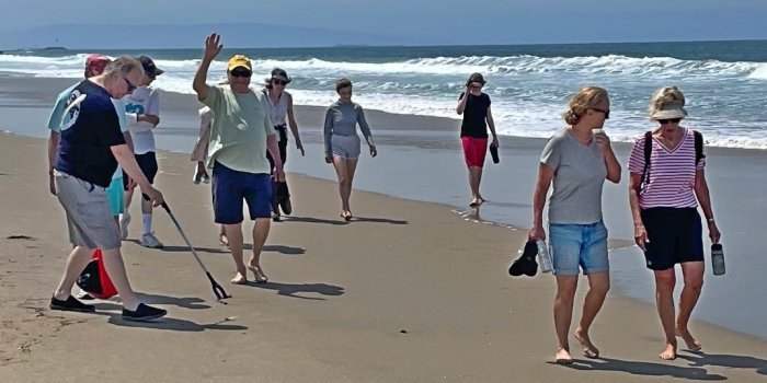 Marche à la Plage