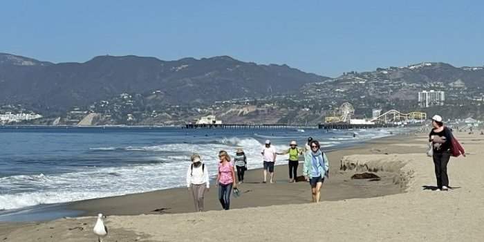 Marche à la Plage