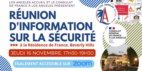 Réunion Sécurité par le Consulat